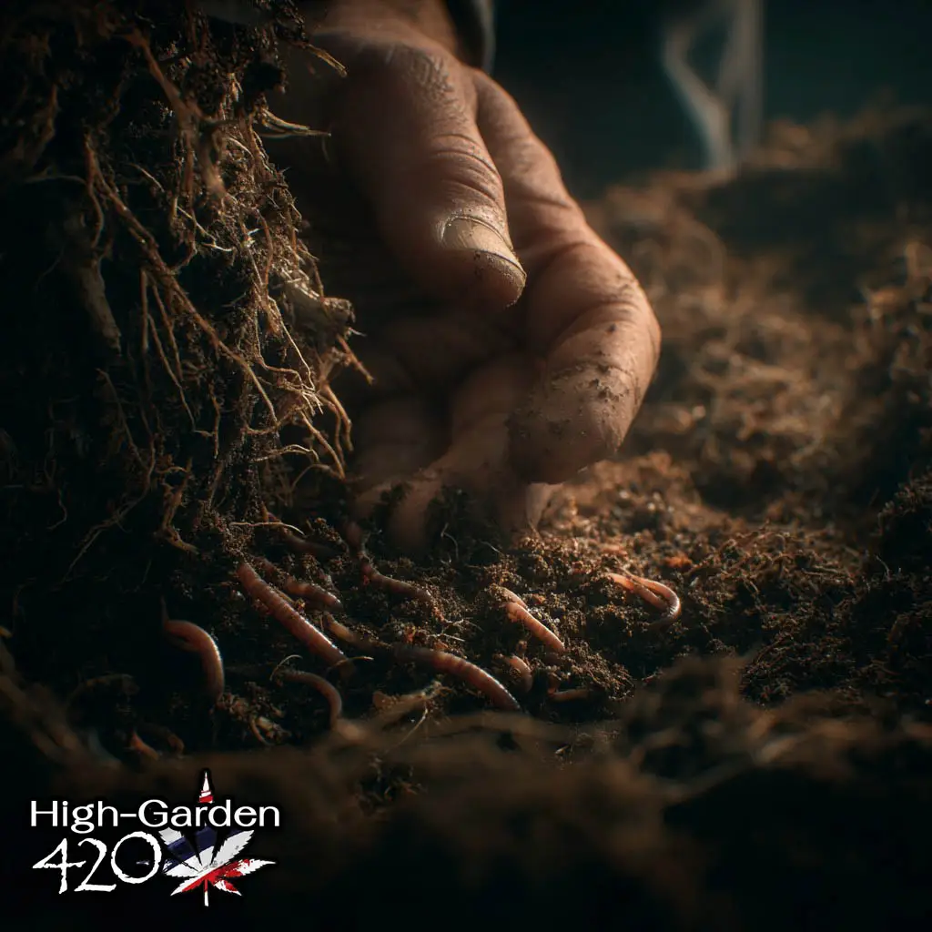 ดินมีชีวิตในการปลูกกัญชาออร์แกนิค ตามแนวทางธรรมชาติของ High-garden420