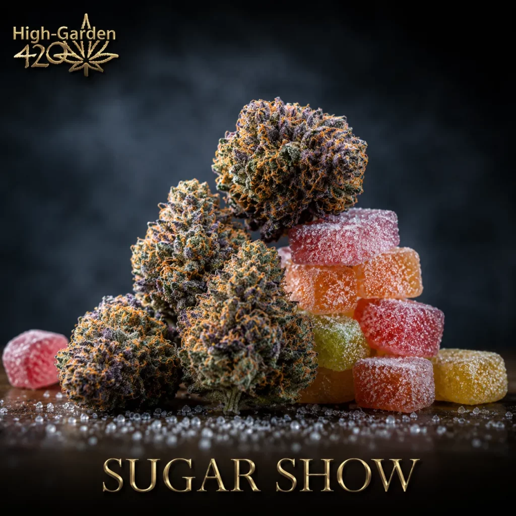 Sugar Show strain สายพันธุ์กัญชา Sugar Show