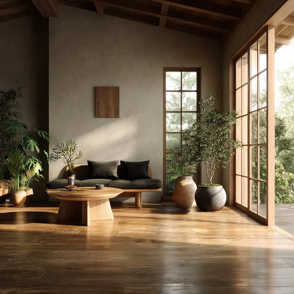 organic lifestyle interior แนวคิดการใช้ชีวิตแบบออร์แกนิคในพื้นที่พักผ่อนเรียบง่าย