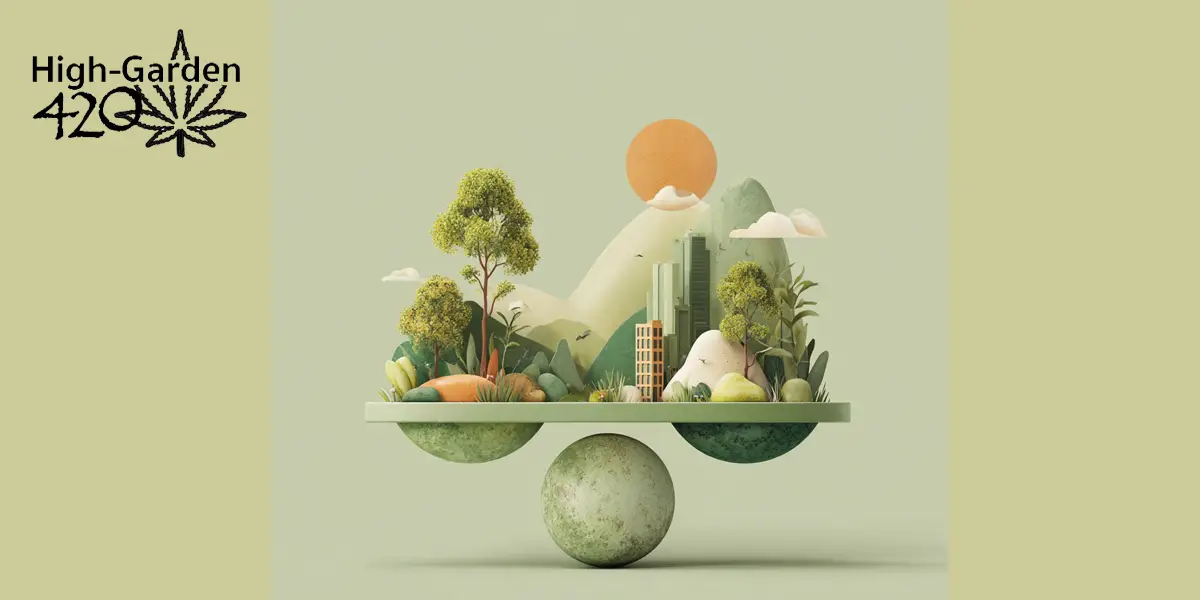 organic lifestyle concept การใช้ชีวิตอย่างสมดุลระหว่างธรรมชาติและเมือง