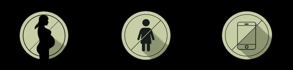 ป้ายห้ามขายกัญชาให้เด็ก ผู้หญิงท้อง และห้ามขายออนไลน์ ร้าน High-garden420