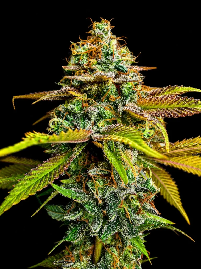 รูปดอกสดของกัญชาสายพันธุ์ sour diesel