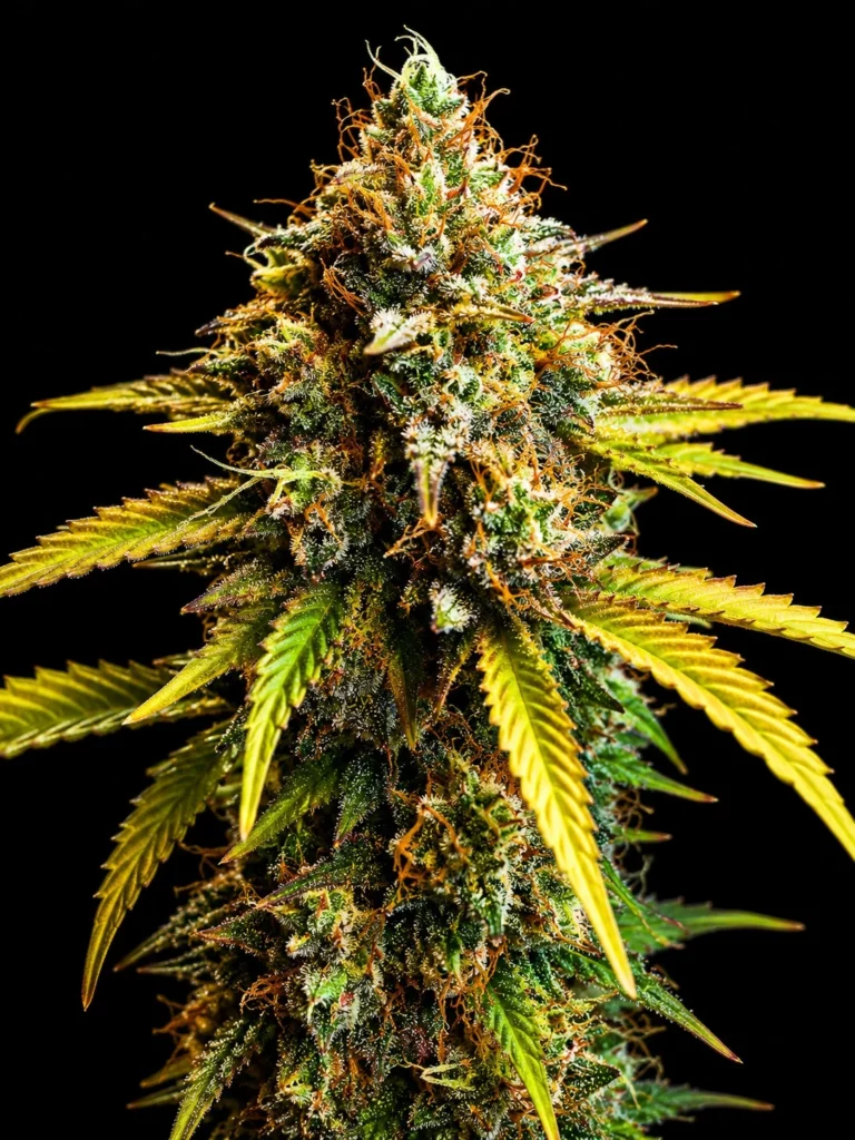 รูปดอกสดของกัญชาสายพันธุ์ sour diesel