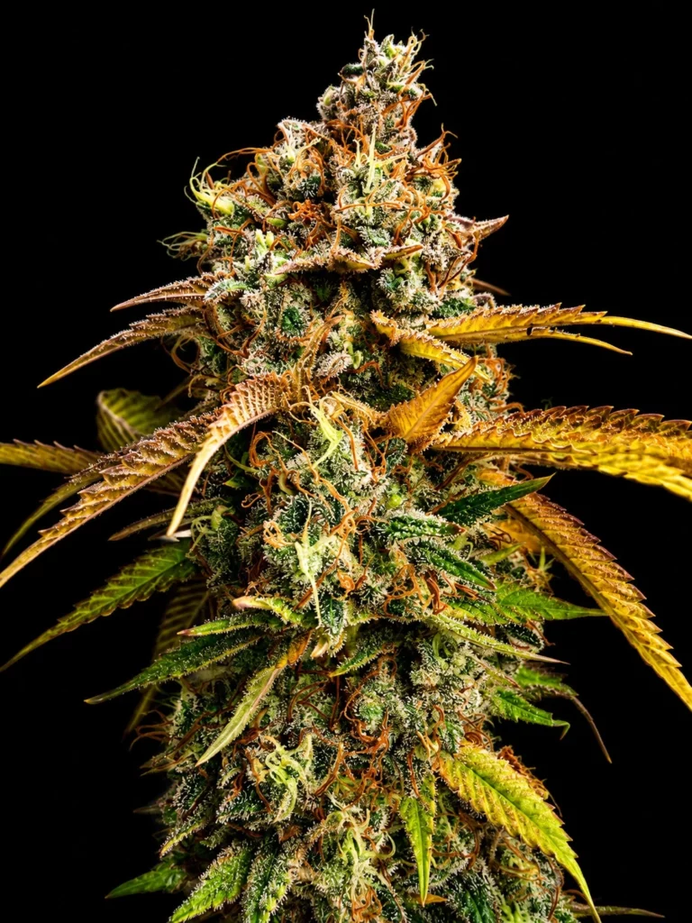 รูปดอกสดของกัญชาสายพันธุ์ sour diesel